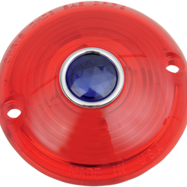 Lente Direccional Rojo con Punto Azul Chris Products 63-85 FL