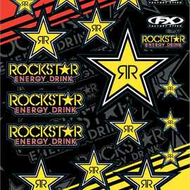 Rockstar Sticker Kit - Reflective Gold