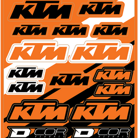 Decal Sheet - KTM Cor2