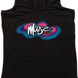 Women's Retro Tank Shirt - Black - XL