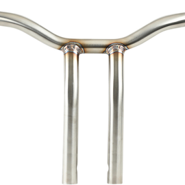 Stainless Steel 14" One Piece Bent Kage Fighter Handlebar