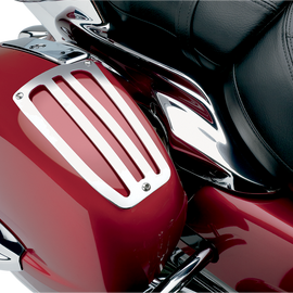 Saddlebag Lid Guards - Chrome