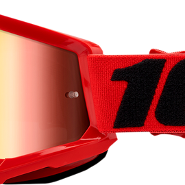 Youth Strata 2 Goggles - Red - Red Mirror