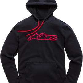 Blaze Fleece - Black/Red - XL