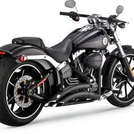 Big Radius 2:2 Exhaust - Black