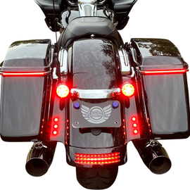 Boltz Lighting - Black Trim - Red LED