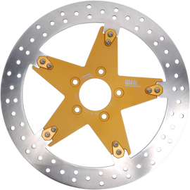 Star Brake Rotor - 13" - Gold