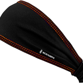 Mini Doo-Z Coolskin® Headwrap - Black/Orange