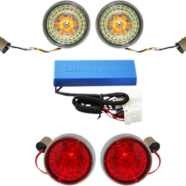 Full Bullet Turn Signal Conversion Kit  - Chrome