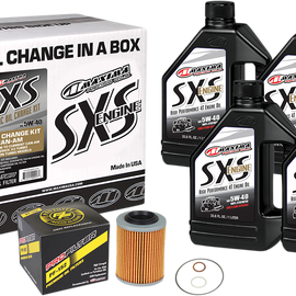 SXS Synthetic Oil Change Kit - Can-Am - 5W-40