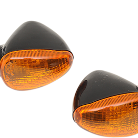 Marker Lights - Single Filament - Black/Amber