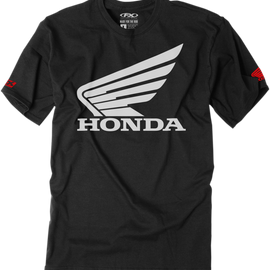 Youth Honda Big Wing T-Shirt - Black -  Medium