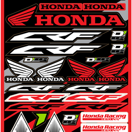 Decal Sheet - Honda