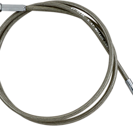 Throttle Cable - Push - Suzuki - Stainless Steel