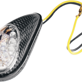 Ultra Flush-Mount LED Marker Lights - Carbon Fiber