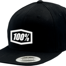 Corpo Snapback Hat - Black/White