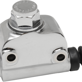 Rear Master Cylinder - Chrome - 73-E79 FL/FX
