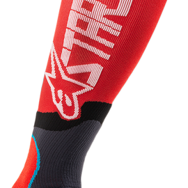 MX Plus 2 Socks - Red/White - Small/Medium