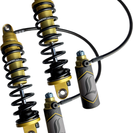 REVO ARC Remote Reservoir Shocks - Heavy Duty - Gold - 14" - '09-'13 FL