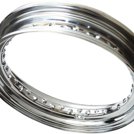 Rim - 40 Spoke - Chrome - Side Metal Valve - 16 x 3