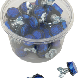 License Plate Reflectors - 40ct Tub - Blue