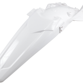 Powerflow Rear Fender - White - YZF