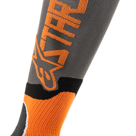 MX Plus 2 Socks - Gray/Orange - Small/Medium