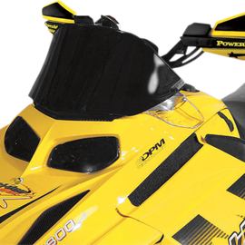 Windshield - 9.5" - Black - Ski Doo