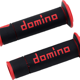 Grips - Domino - A450 - Black/Red