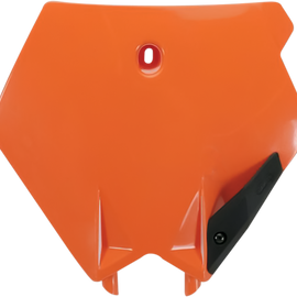 Front Number Plate - Orange - KTM