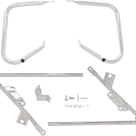 Saddlebag Support Brackets - Chrome - 09-13FLT