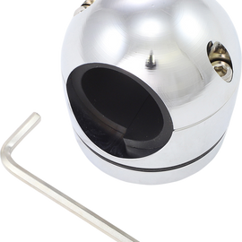 Handlebar Mount Clock - Chrome - For 1.25" Bar