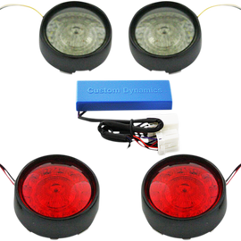 Full Bullet Turn Signal Conversion Kit  - Black