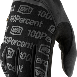 100% Fastfit® Gloves - Black - Large