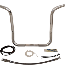 Chrome 16" Rounded Top Handlebar Kit751538658