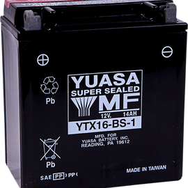 AGM Battery - YTX16-BS-1 .78 L