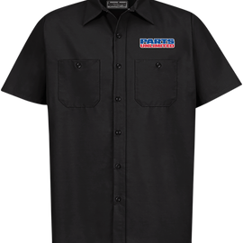 Parts Unlimited Shop Shirt - Black - Medium