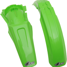 Front and Rear MX Fender Kit - Green