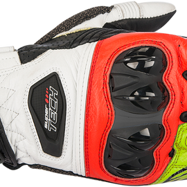 Supertech Gloves - Black/Yellow/Red - Large