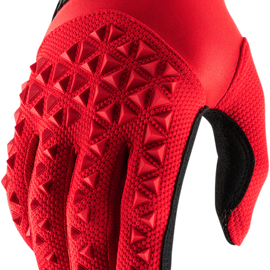 Airmatic Gloves - Red/Black - Small