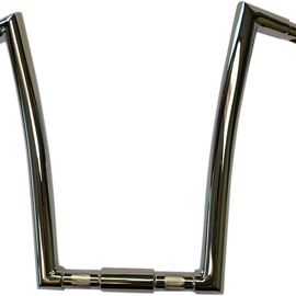 Chrome 1-1/4" Springer Style Strip Handlebar With 14" Rise