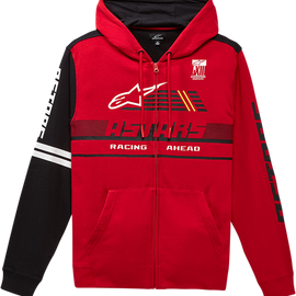 Overtake Hoodie - Red - Large