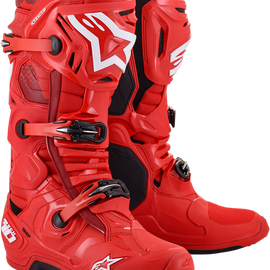 Tech 10 Boots - Red - US 7