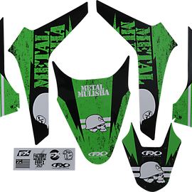 Metal Mulisha Graphic Kit - Kawasaki