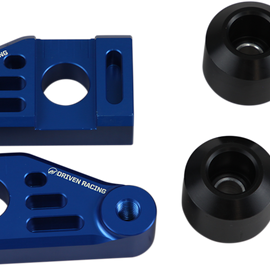 Axle Block Sliders - Yamaha FZ-9 - Blue