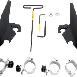 Batwing - Mounting Kit - Black - XL12C