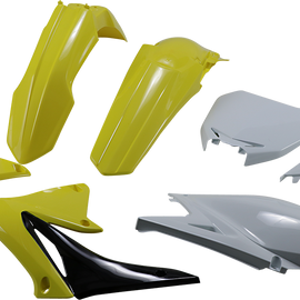 Replacement Body Kit - OEM Yellow/White/Black - RMZ250