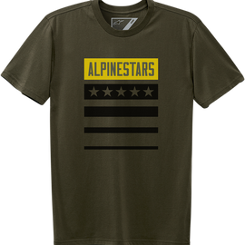 National T-Shirt - Military Green - Medium