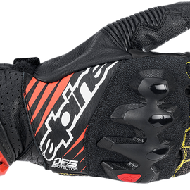Guantes Alpinestars GP Tech v2 - Negro/Blanco/Rojo