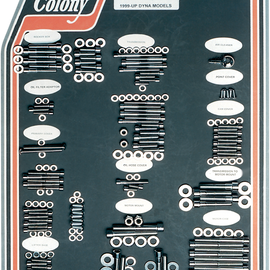 Tornillos Pulidos Motor Transmision Colony 00-05 Dyna